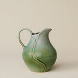 Close-up details of the one-of-a-kind pitcher.