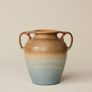 Hand-thrown and hand-glazed ceramic vase by Rookwood Pottery
