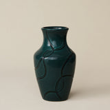 Hand-thrown and hand-glazed ceramic vase by Rookwood Pottery