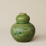 Hand-thrown and hand-glazed ceramic vase by Rookwood Pottery