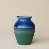 Hand-thrown and hand-glazed ceramic vase by Rookwood Pottery