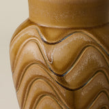 Close-up details of the one-of-a-kind vase.