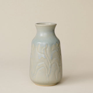 Hand-thrown and hand-glazed ceramic vase by Rookwood Pottery