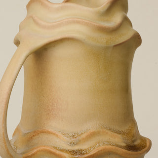Close-up details of the one-of-a-kind pitcher.