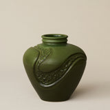 Hand-thrown and hand-glazed ceramic vase by Rookwood Pottery