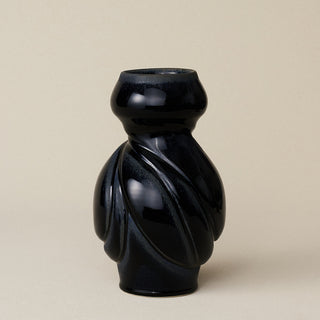 Hand-thrown and hand-glazed ceramic vase by Rookwood Pottery