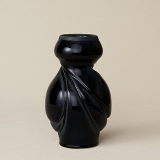 Close-up details of the one-of-a-kind vase.