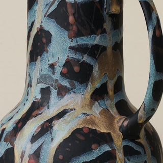 Close-up details of the one-of-a-kind vase.