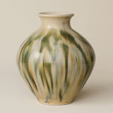 Hand-thrown and hand-glazed ceramic vase by Rookwood Pottery