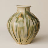 Close-up details of the one-of-a-kind vase.