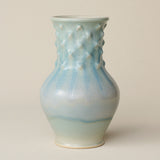 Close-up details of the one-of-a-kind vase.