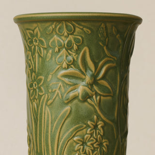 Floral Trumpet Vase, Bartlett