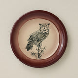 Hand-thrown and hand-glazed ceramic plate by Rookwood Pottery