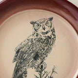 Close-up details of the one-of-a-kind plate.