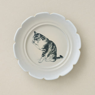 Hand-thrown and hand-glazed ceramic plate by Rookwood Pottery