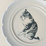Close-up details of the one-of-a-kind plate.