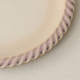 Close-up details of the one-of-a-kind plate.
