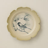 Hand-thrown and hand-glazed ceramic plate by Rookwood Pottery