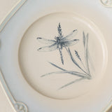 Close-up details of the one-of-a-kind plate.