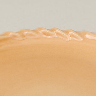 Close-up details of the one-of-a-kind plate.