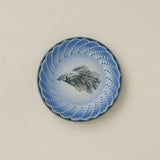 Hand-thrown and hand-glazed ceramic plate by Rookwood Pottery