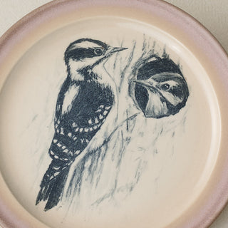 Close-up details of the one-of-a-kind plate.