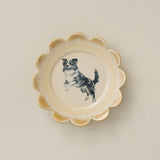 Hand-thrown and hand-glazed ceramic plate by Rookwood Pottery