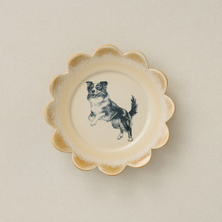 Hand-thrown and hand-glazed ceramic plate by Rookwood Pottery