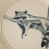 Close-up details of the one-of-a-kind plate.