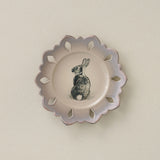 Hand-thrown and hand-glazed ceramic plate by Rookwood Pottery