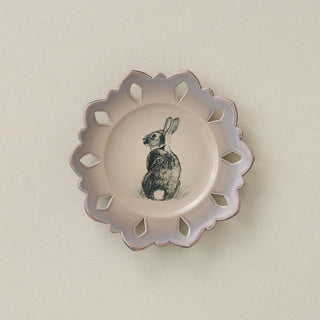 Hand-thrown and hand-glazed ceramic plate by Rookwood Pottery