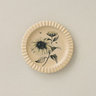 Hand-thrown and hand-glazed ceramic plate by Rookwood Pottery