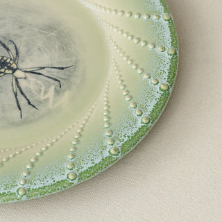 Close-up details of the one-of-a-kind plate.