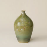 Hand-thrown and hand-glazed ceramic vase by Rookwood Pottery