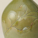 Close-up details of the one-of-a-kind vase.