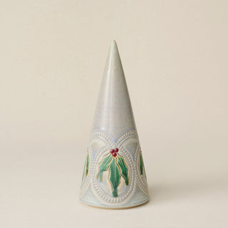 Hand-thrown and hand-glazed ceramic tree by Rookwood Pottery