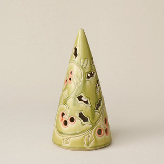 Hand-thrown and hand-glazed ceramic tree by Rookwood Pottery
