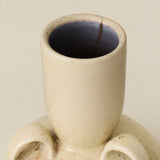 Close-up details of the one-of-a-kind vase.