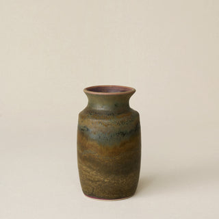 Hand-thrown and hand-glazed ceramic vase by Rookwood Pottery