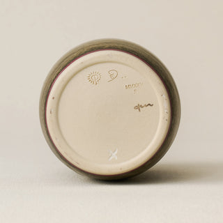 Close-up details of the one-of-a-kind vase.