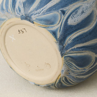 Close-up details of the one-of-a-kind canister.
