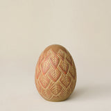 Hand-thrown and hand-glazed ceramic egg by Rookwood Pottery