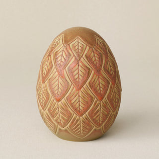 Close-up details of the one-of-a-kind egg.