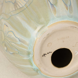 Close-up details of the one-of-a-kind egg.