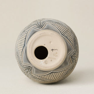 Close-up details of the one-of-a-kind egg.