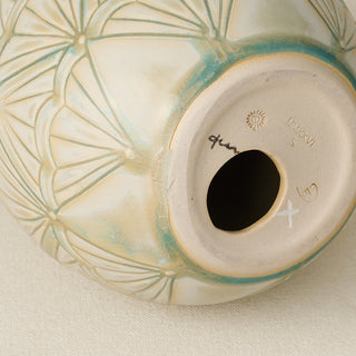Close-up details of the one-of-a-kind egg.