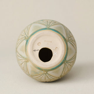Close-up details of the one-of-a-kind egg.