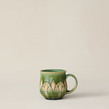 Hand-thrown and hand-glazed ceramic mug by Rookwood Pottery