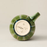 Close-up details of the one-of-a-kind mug.