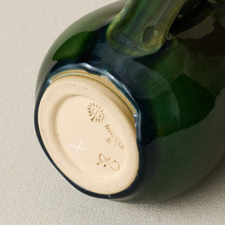 Close-up details of the one-of-a-kind mug.